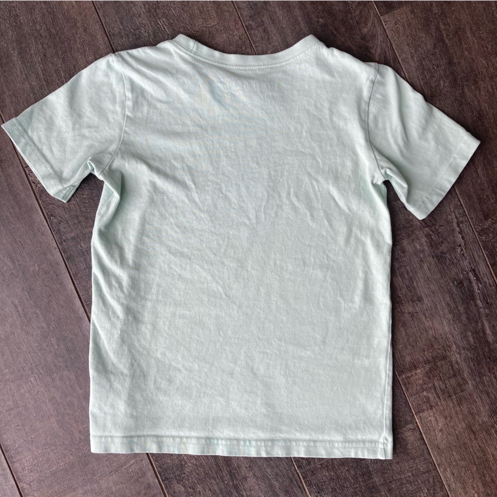 Life is Good Kids Crusher Tee Mint Green Tie Dye Smiley Chattanooga TN Size M - Picture 2 of 8